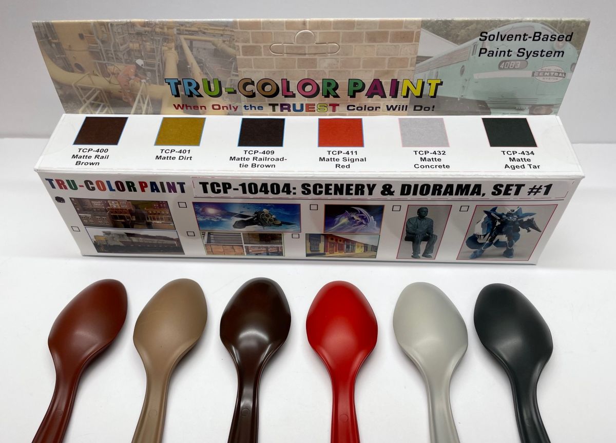 Tru-Color Paint 10404 Weathering & Detail Paint Set #4