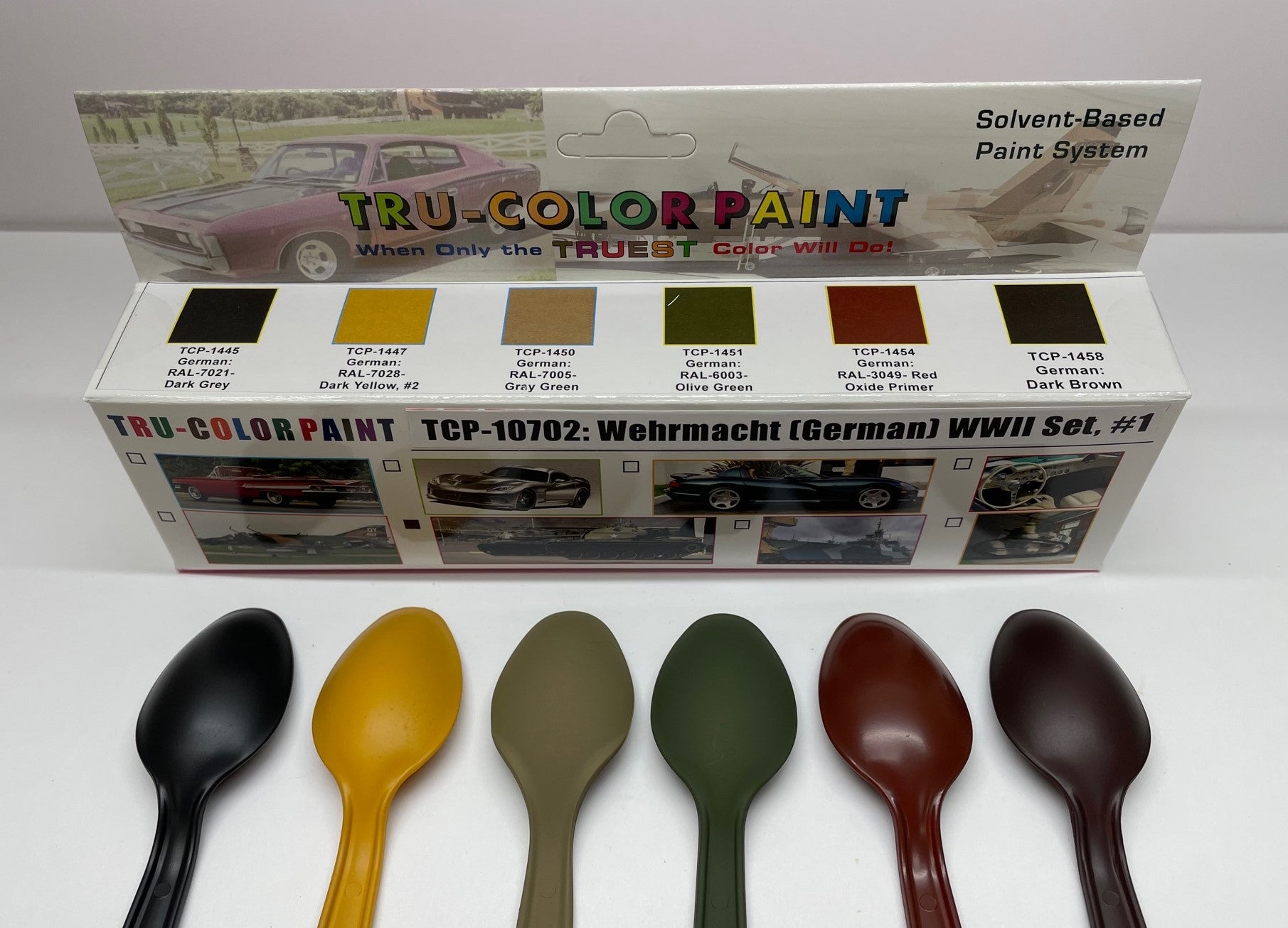 Tru-Color Paint 10702 German WWII Wehrmacht Paint Set