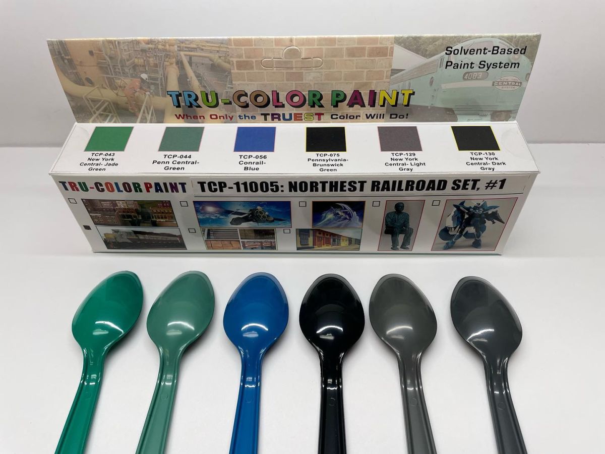 Tru-Color Paint 11005 Northeast Railroads Paint Set #1