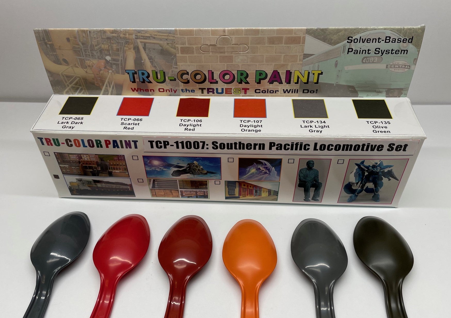 Tru-Color Paint 11007 SP Locomotive Paint Set