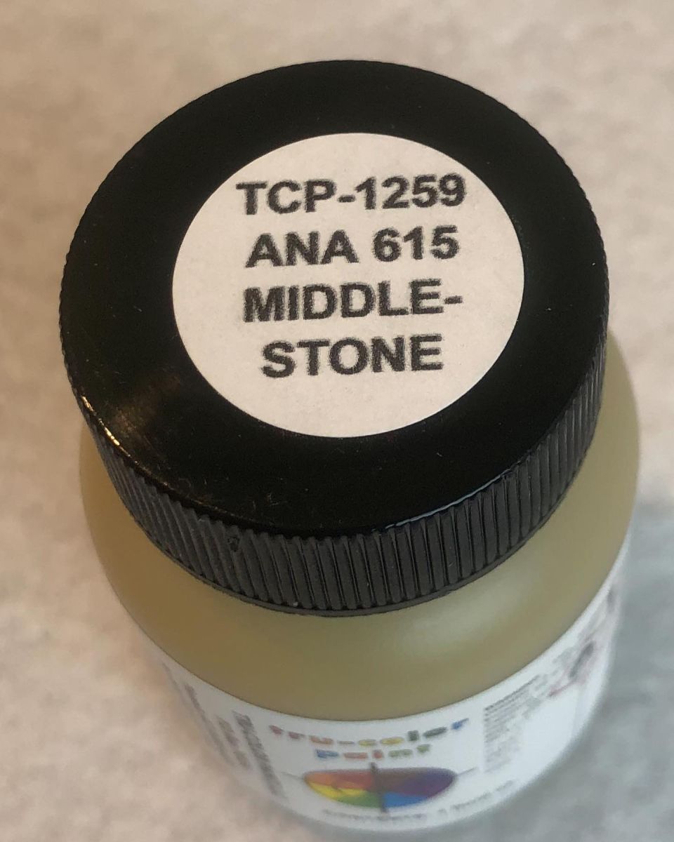 Tru-Color Paint 1259 ANA 615 Middlestone 1oz