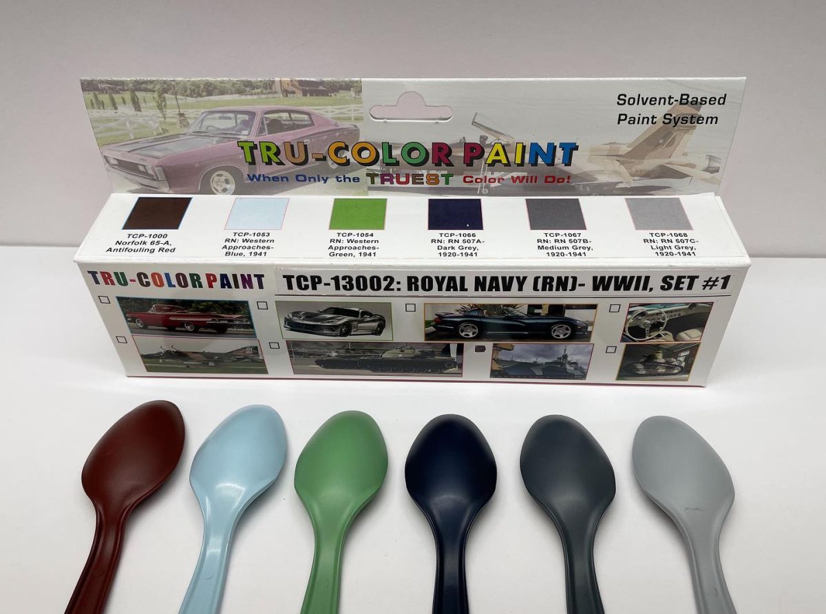 Tru-Color Paint 13002 Royal Navy (RN) 1920-1941 Paint Set #1