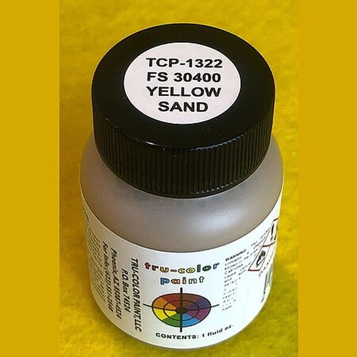 Tru-Color Paint 1322 FS 30400 Yellow Sand 1oz