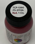 Tru-Color Paint 1390 FS-31136 Red 1oz