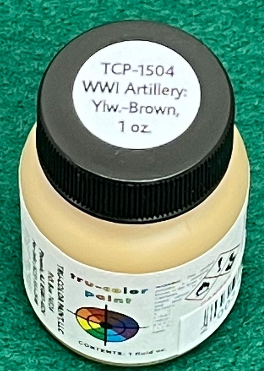 Tru-Color Paint 1504 WWI Artillery: Yellow-Brown 1oz