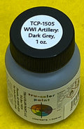 Tru-Color Paint 1505 WWI Artillery: Dark Grey 1oz