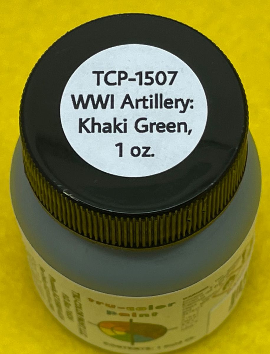 Tru-Color Paint 1507 WWI Artillery: Khaki Green 1oz