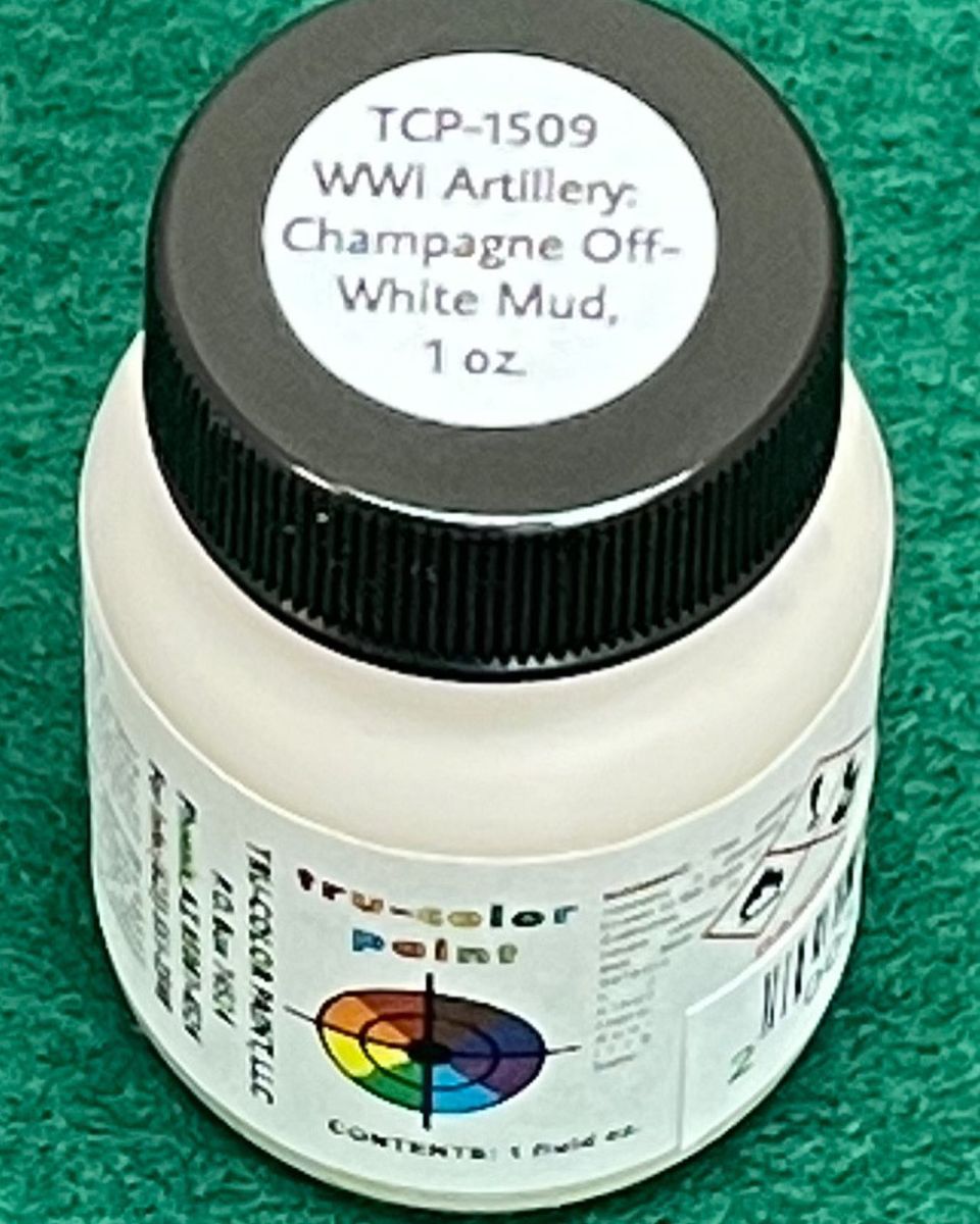 Tru-Color Paint 1509 WWI Artillery: Champagne Off-White Mud 1oz