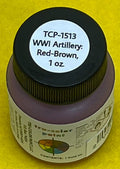 Tru-Color Paint 1513 WWI Artillery: Red-Brown 1oz