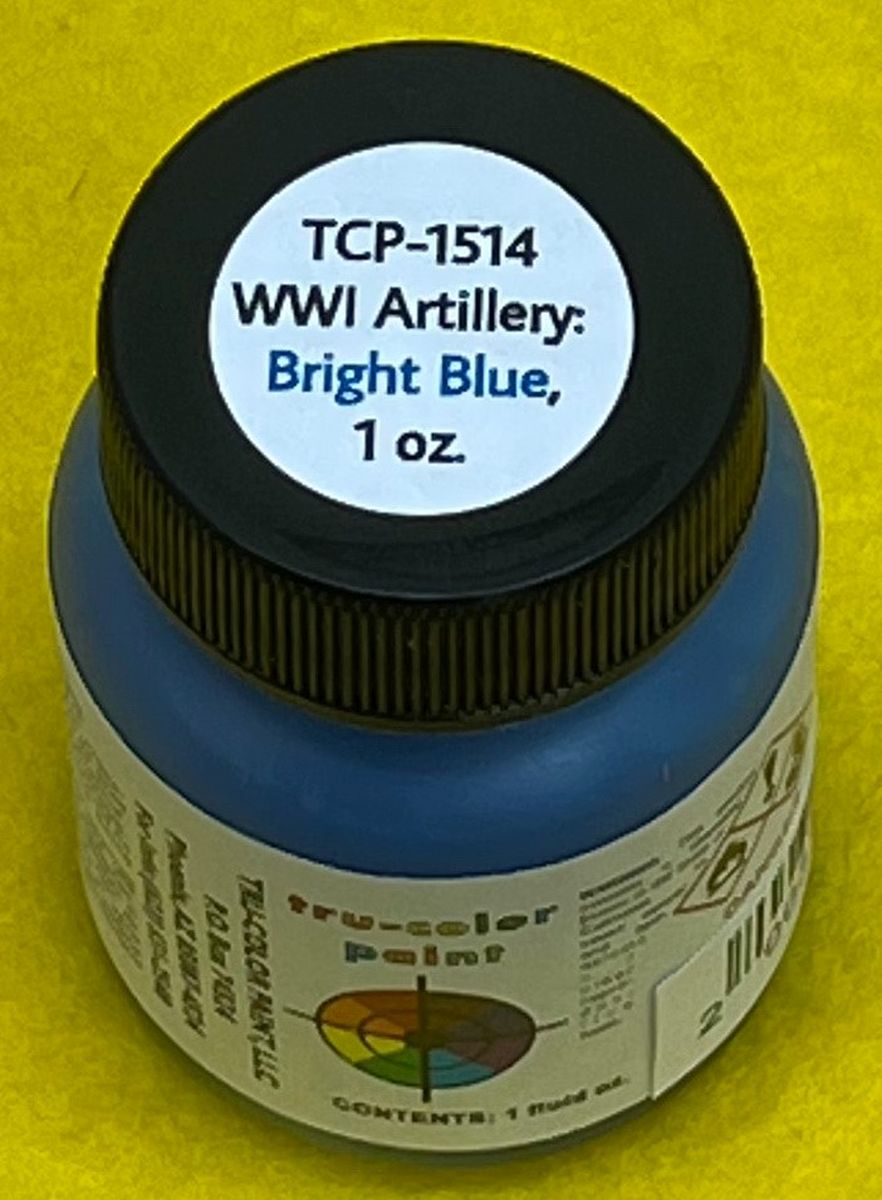 Tru-Color Paint 1514 WWI Artillery: Bright Blue 1oz