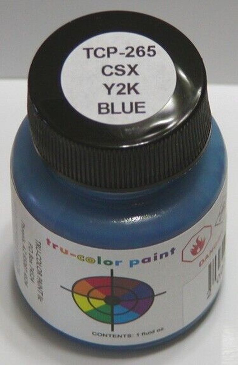 Tru-Color Paint 265 CSX Y2K Blue 1oz