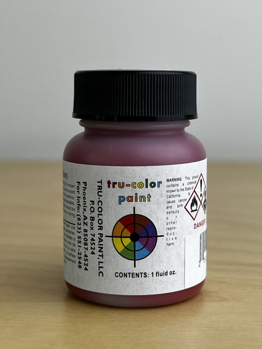 Tru-Color Paint 268 NYC Pacemaker Red 1oz