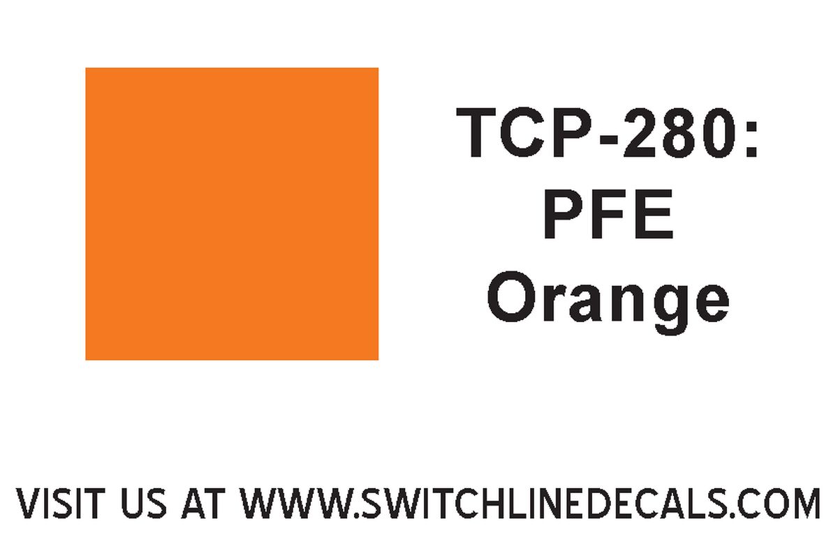 Tru-Color Paint 280 PFE Orange 1oz