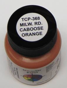 Tru-Color Paint 368 Milw. Road Caboose Orange 1oz