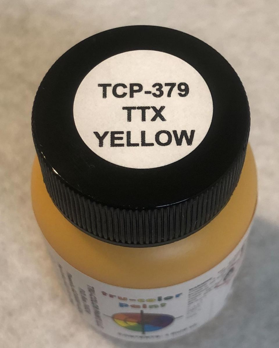 Tru-Color Paint 379 TTX Leasing Yellow 1oz
