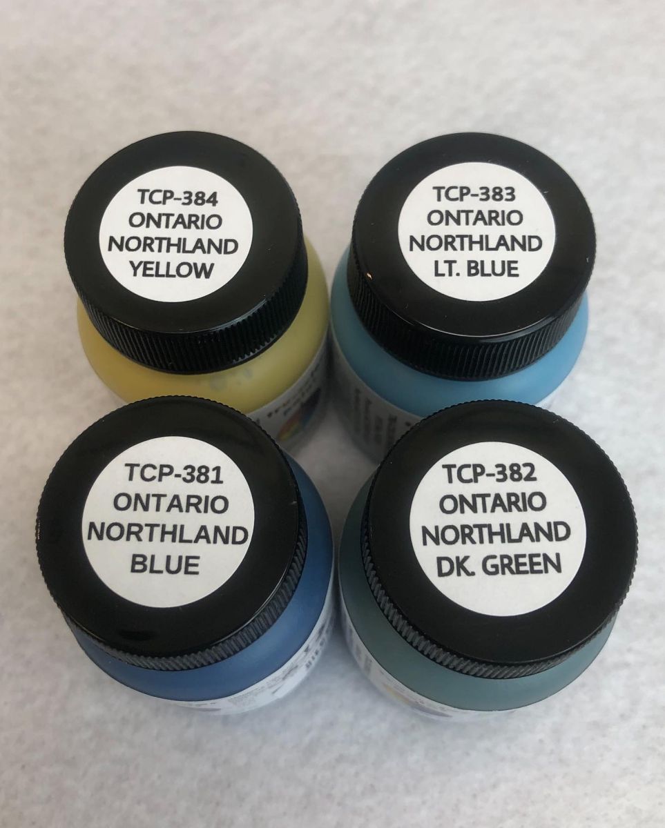 Tru-Color Paint 381 Ontario Northland Dark Blue 1oz