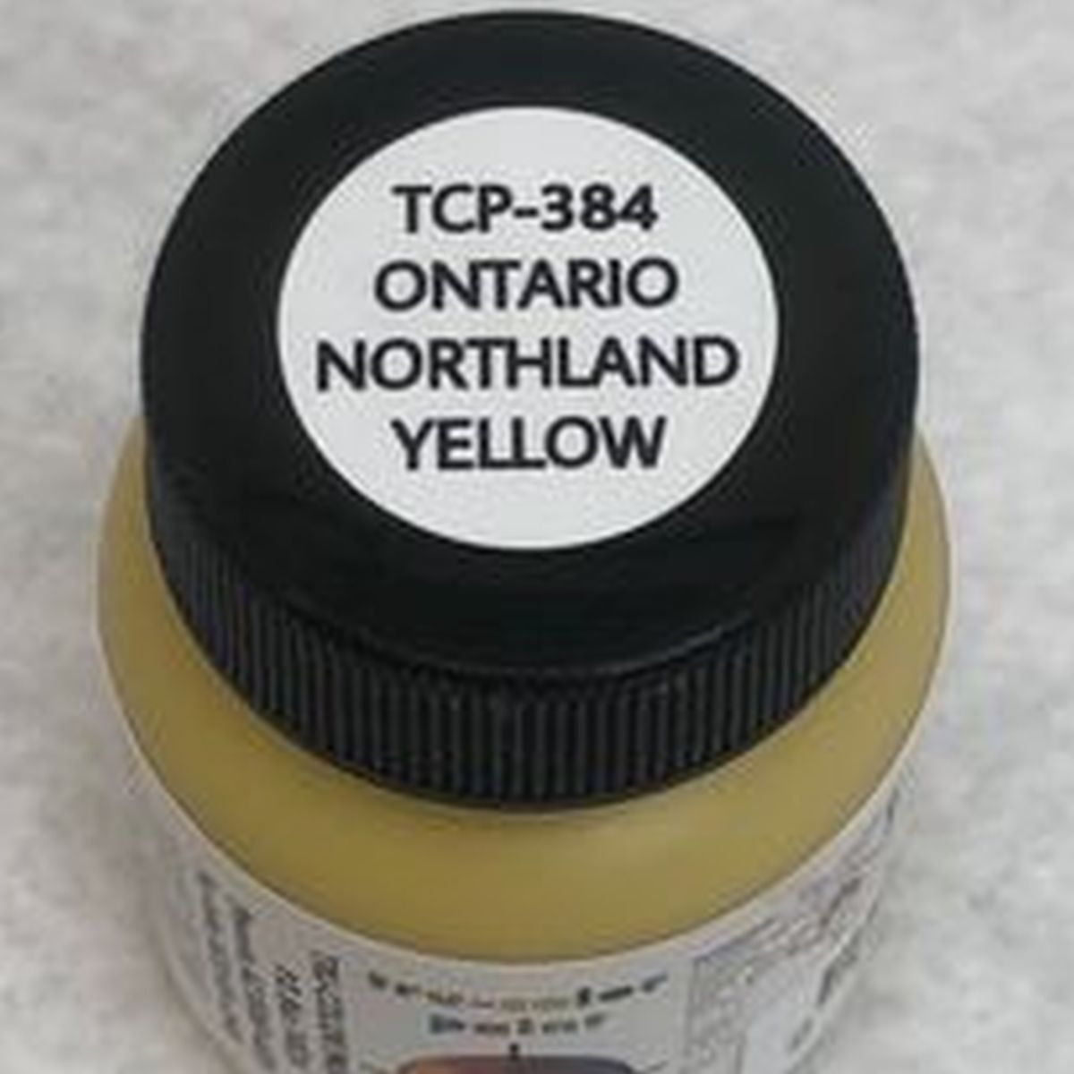 Tru-Color Paint 384 Ontario Northland Yellow 1oz