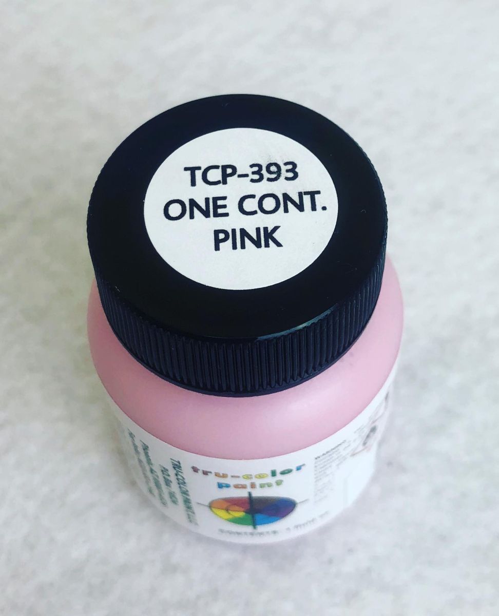 Tru-Color Paint 393 ONE Container Pink 1oz