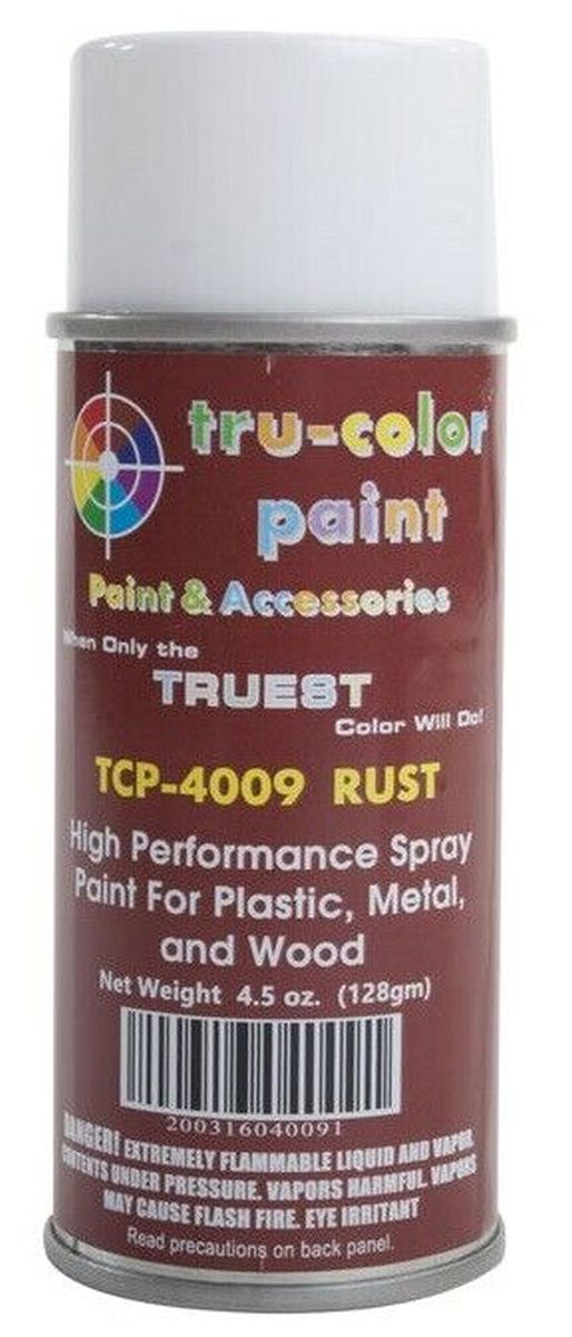 Tru-Color Paint 4009 Rust Spray 4.5oz