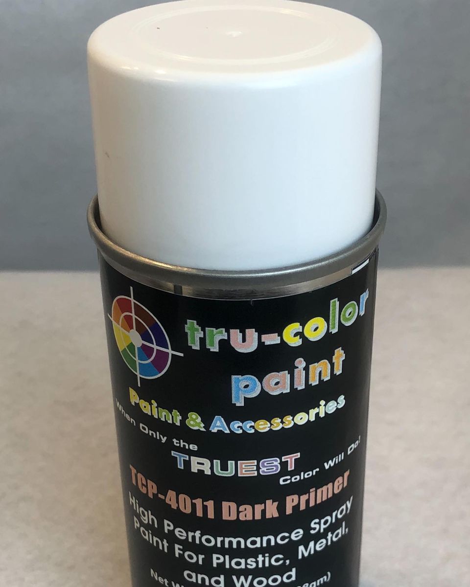 Tru-Color Paint 4011 Dark Primer Spray 4.5oz