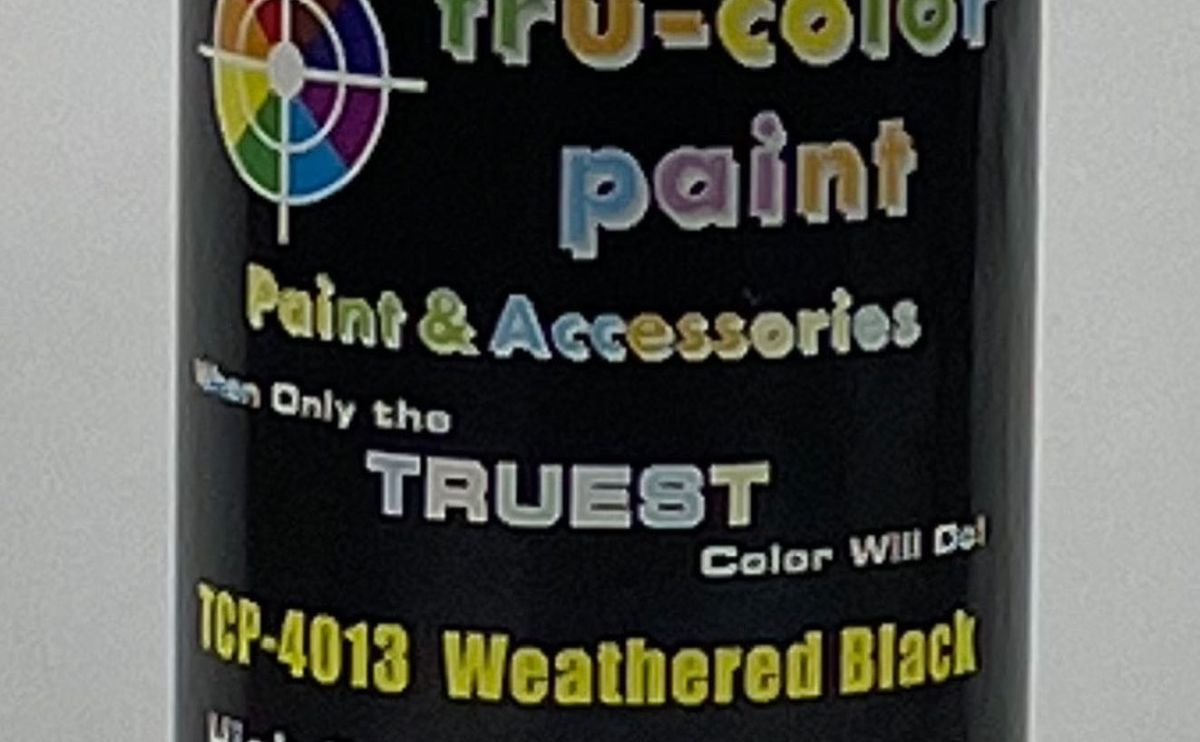 Tru-Color Paint 4013 Weathered Black Spray 4.5oz