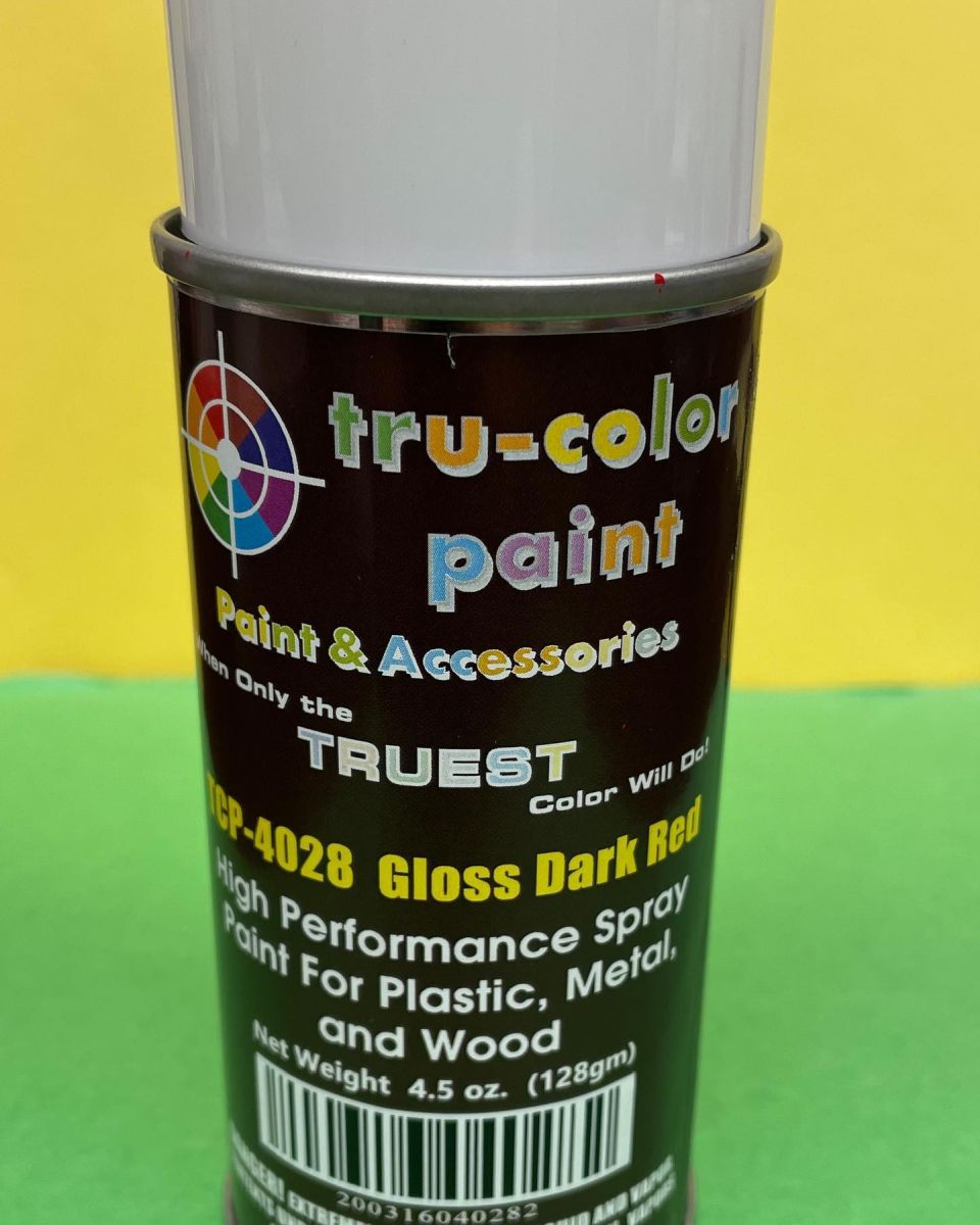 Tru-Color Paint 4028 Dark Red Spray 4.5oz