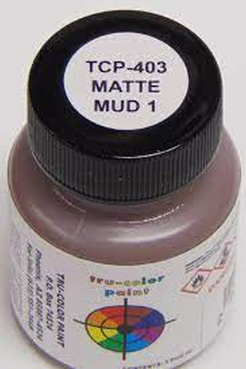 Tru-Color Paint 403 Matte Mud #1 1oz