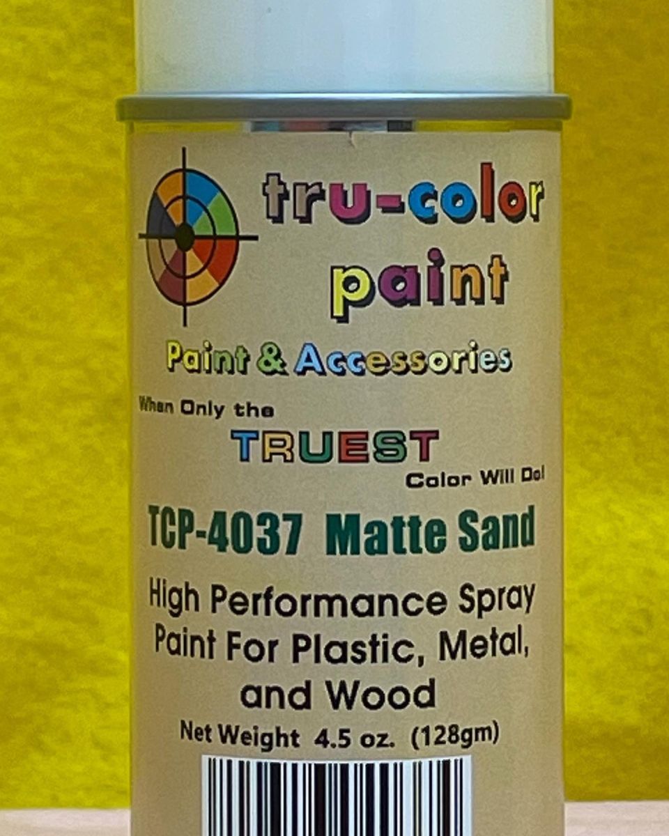 Tru-Color Paint 4037 Matte Sand Spray 4.5oz