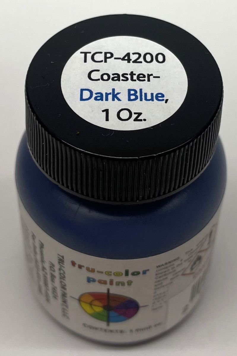 Tru-Color Paint 4200 Coaster Dark Blue 1oz