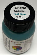 Tru-Color Paint 4201 Coaster Teal Blue 1oz