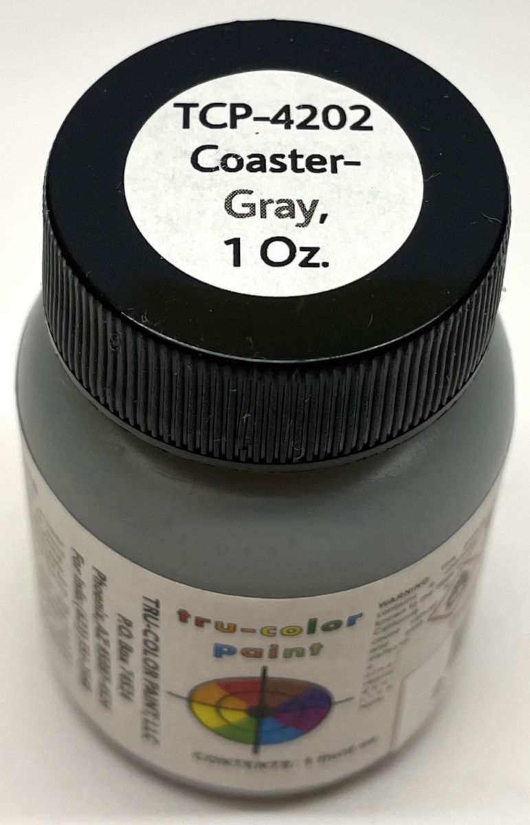 Tru-Color Paint 4202 San Diego Coaster Gray 1oz