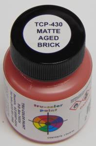 Tru-Color Paint 430 Matte Aged Brick 1oz