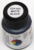 Tru-Color Paint 433 Matte Black 1oz