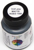 Tru-Color Paint 434 Matte Aged Tar (for roads and roofs) 1oz
