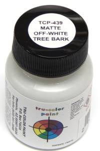 Tru-Color Paint 439 Matte Off-White Tree Bark 1oz