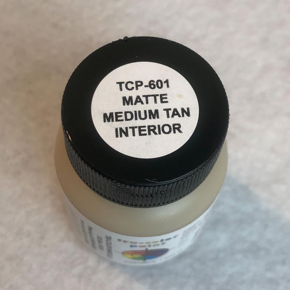 Tru-Color Paint 601 Automobile Interior Medium Tan 1oz