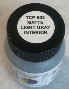 Tru-Color Paint 603 Automobile Interior Light Gray 1oz