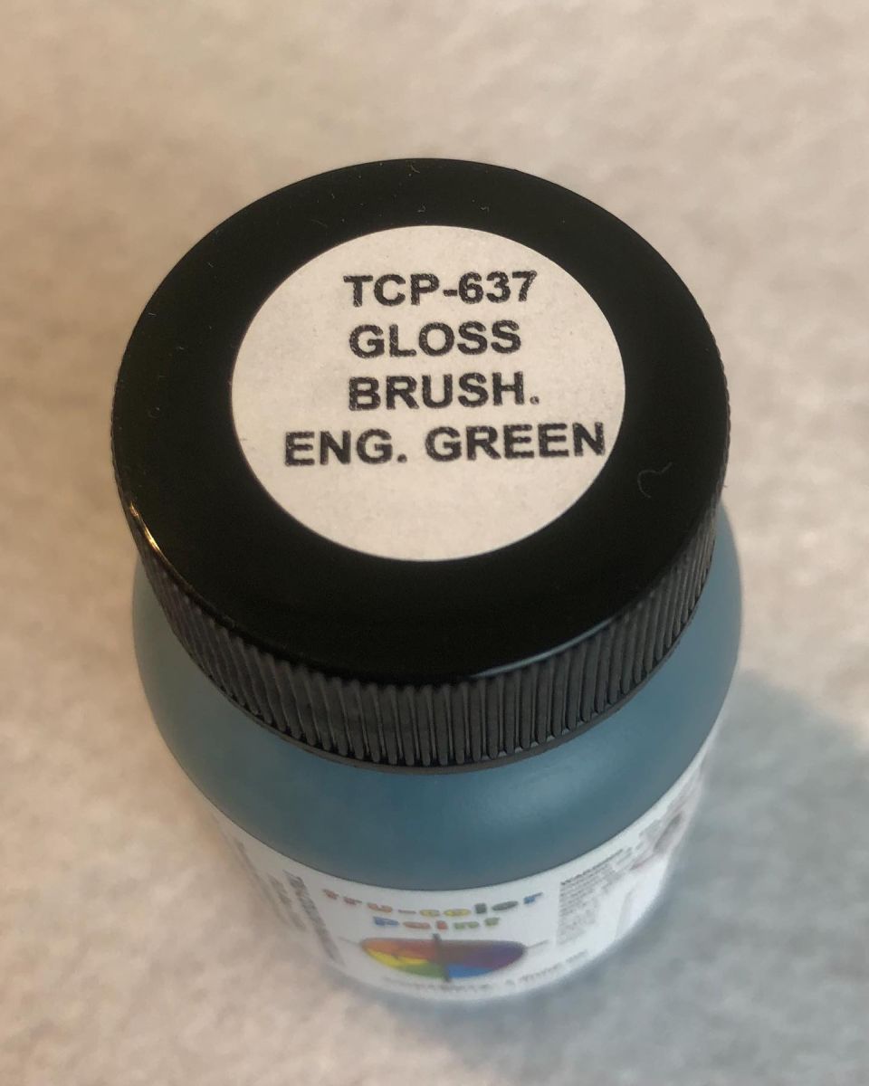 Tru-Color Paint 637 Gloss Brushable Engine Green 1oz