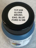 Tru-Color Paint 638 Gloss Brushable Ford & GM Engine Blue 1oz