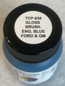 Tru-Color Paint 638 Gloss Brushable Ford & GM Engine Blue 1oz