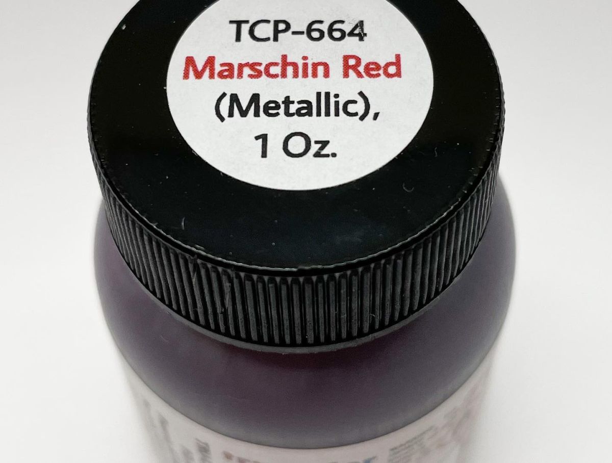 Tru-Color Paint 664 Metallic Marschin Red 1oz