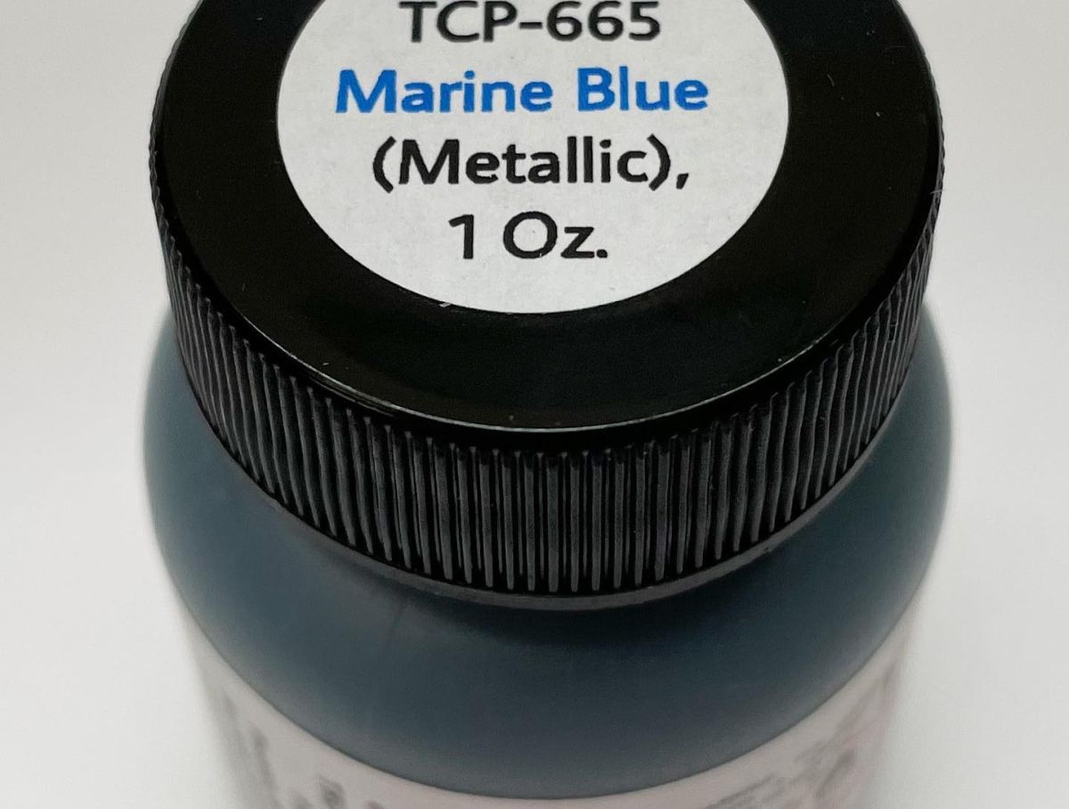 Tru-Color Paint 665 Metallic Marine Blue 1oz
