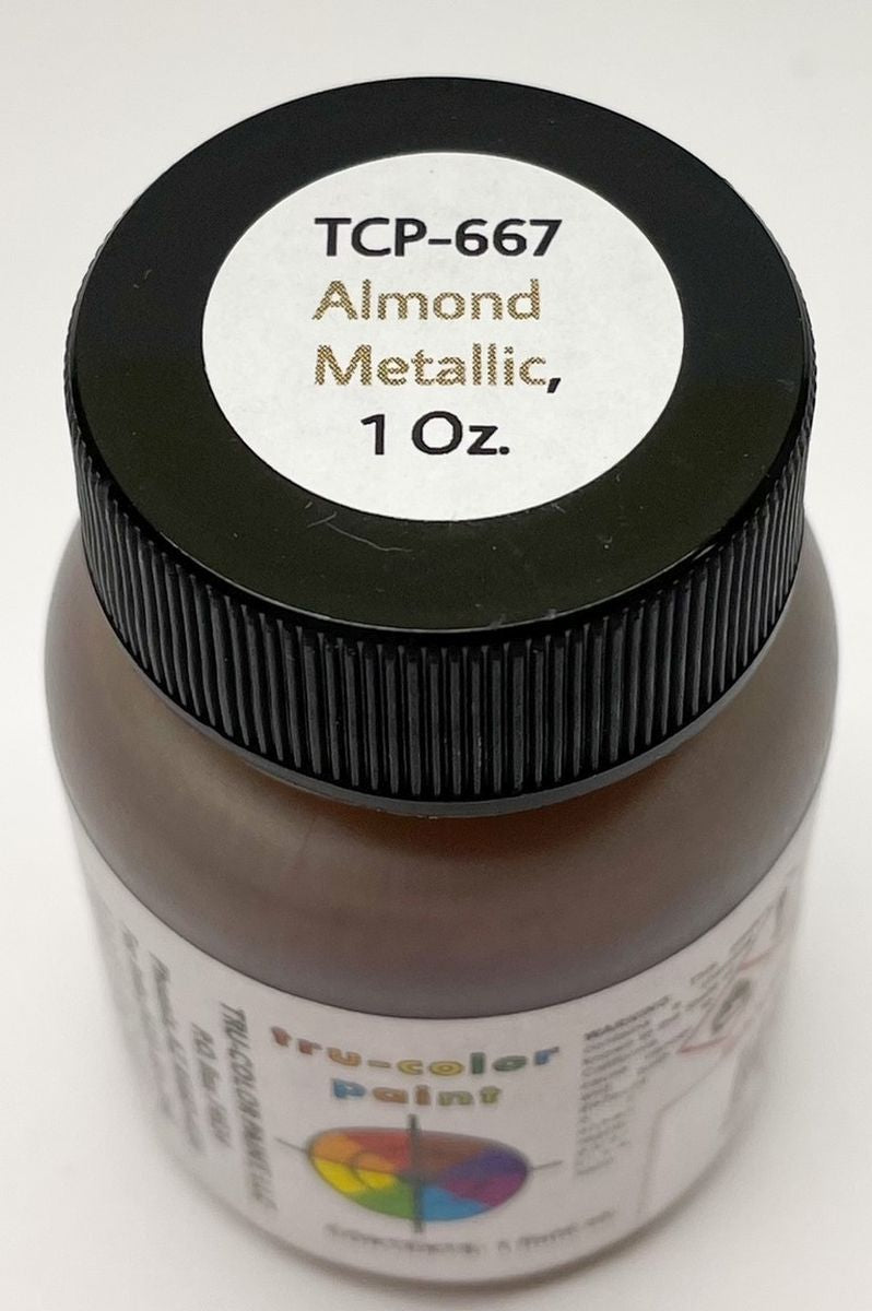 Tru-Color Paint 667 Metallic Almond 1oz