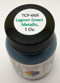 Tru-Color Paint 669 Metallic Lagoon Green 1oz