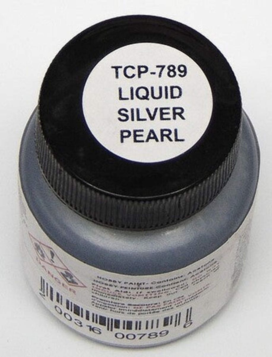 Tru-Color Paint 789 Liquid Silver Pearl 1oz