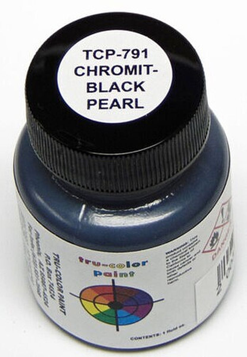 Tru-Color Paint 791 Chromitblack Pearl 1oz