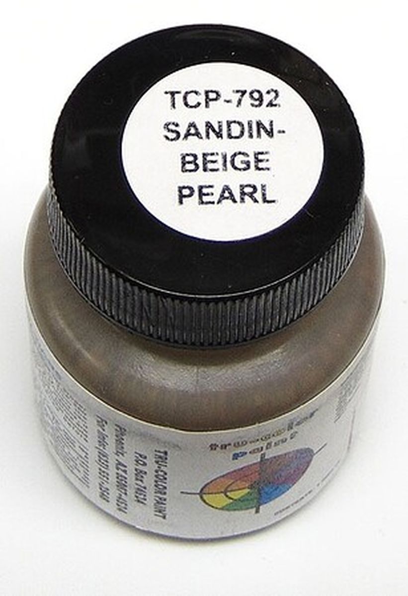 Tru-Color Paint 792 Sandinbeige Pearl 1oz