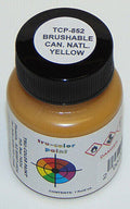 Tru-Color Paint 852 Flat CN Yellow 1oz
