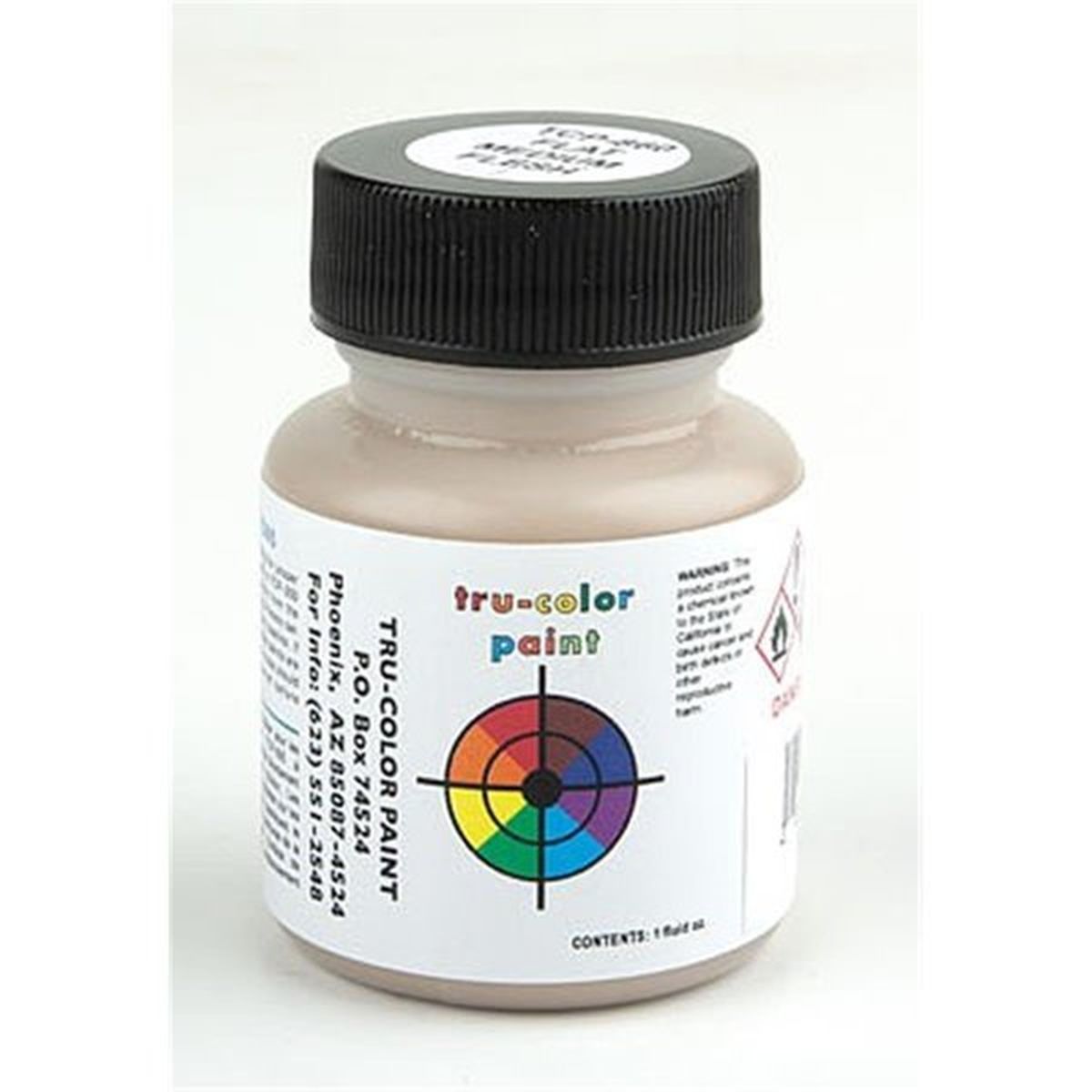 Tru-Color Paint 860 Flat Brushable Medium Flesh 1oz