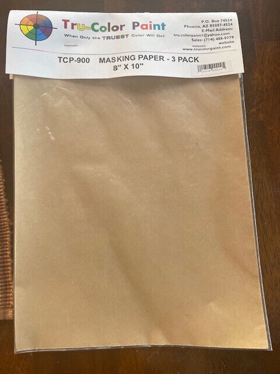 Tru-Color Paint 900 3-Pack Masking Paper
